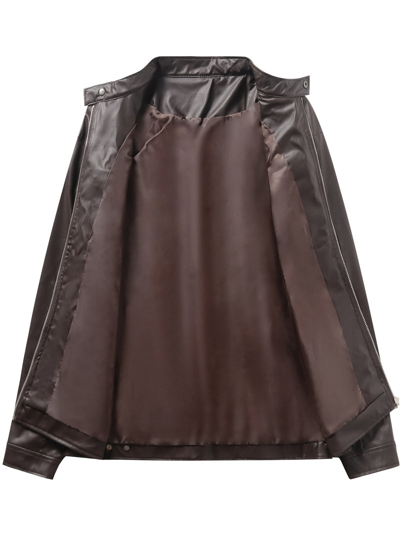 Jaqueta Masculina de Couro - Leather Fall