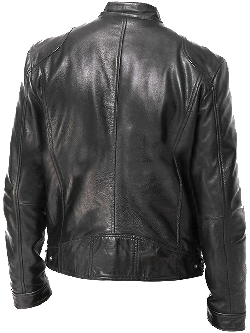 Jaqueta Masculina de Couro - Leather Fall