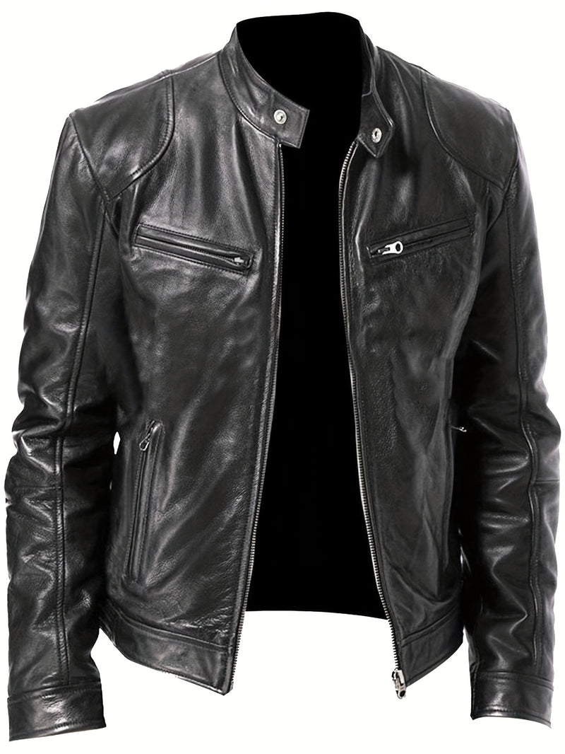 Jaqueta Masculina de Couro - Leather Fall