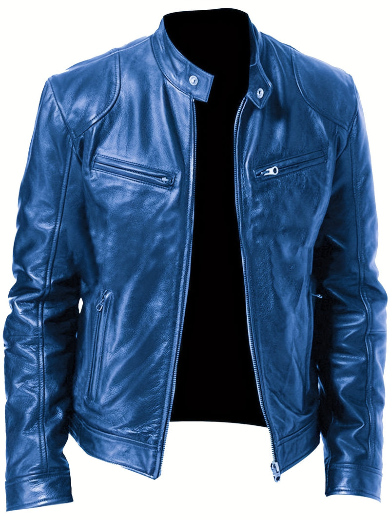 Jaqueta Masculina de Couro - Leather Fall