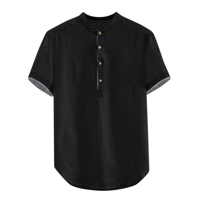 Camisa de Algodão Masculina - Anse Source - Glorio